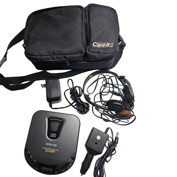 Vintage Craig CDM-41210CK Personal CD Player w/ 10 Second Anti-Shock - Picture 1 of 3